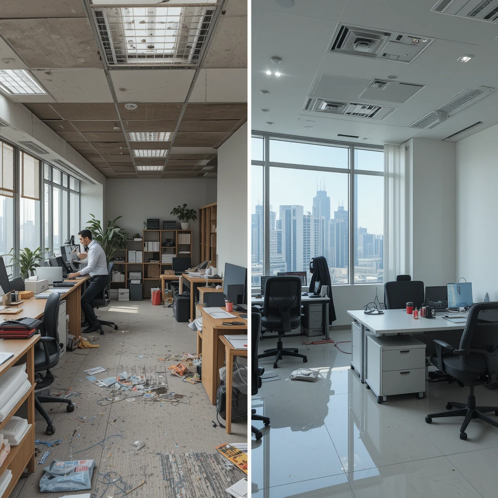Cleaning Services Industrial Commercial Dubai UAE office cleaning Companies