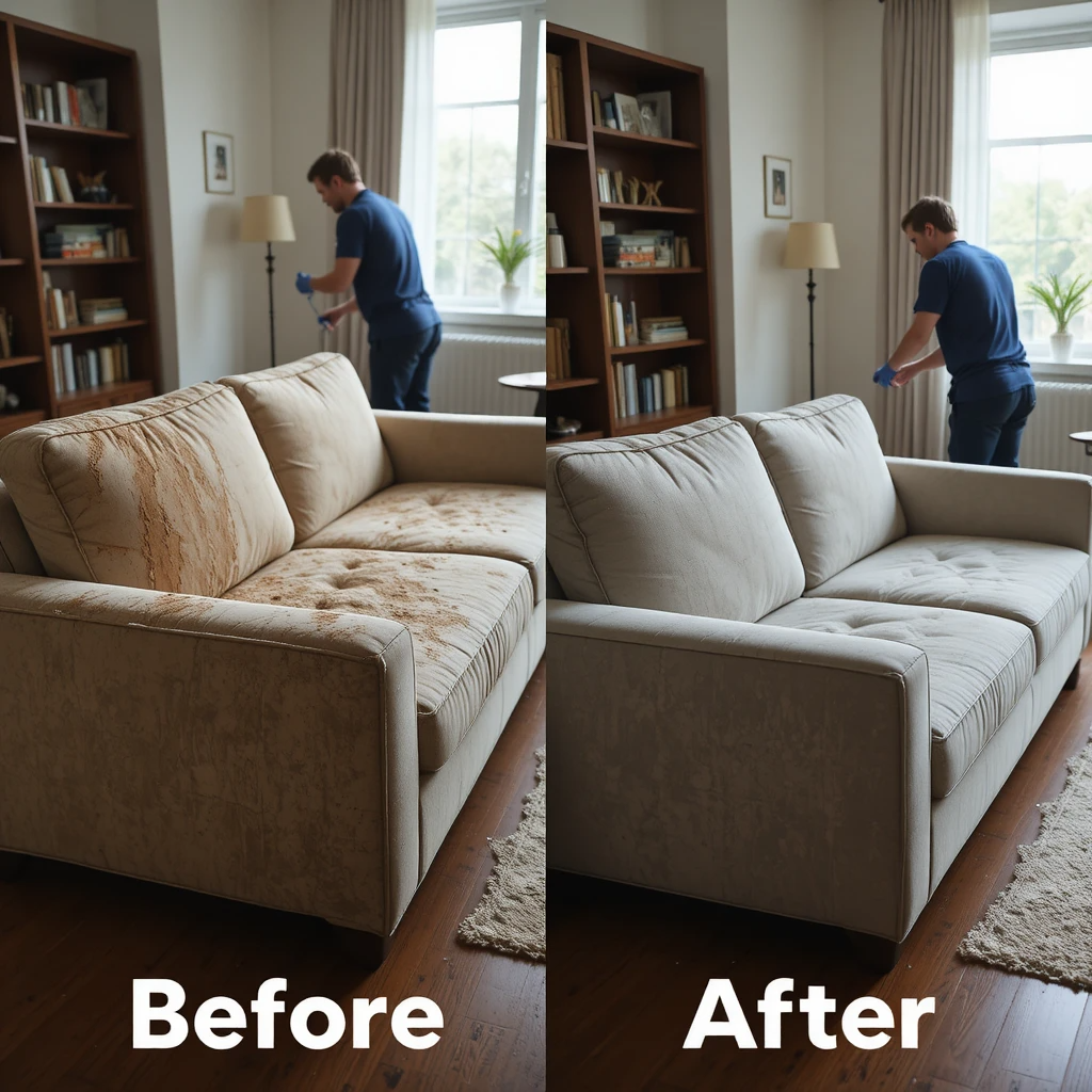 Professional sofa cleaning Dubai service for spotless, fresh upholstery in Dubai, Sharjah, and Ajman. Book expert cleaning today!