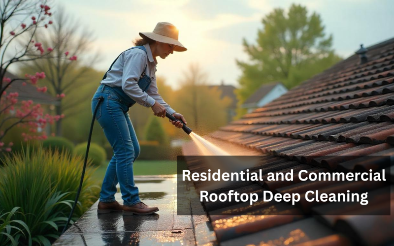 Residential and Commercial Rooftop Deep Cleaning Residential and Commercial Rooftop Deep Cleaning Dubai UAE