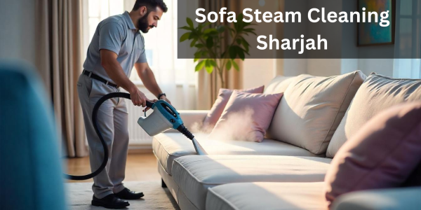 Professional Sofa Steam Cleaning Sharjah - Expert Upholstery Cleaning Services by AMPC