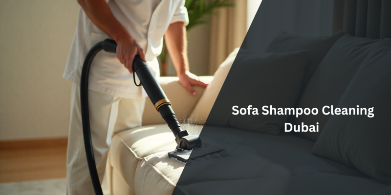 Professional sofa shampoo cleaning Dubai services. Deep clean, stain removal & odor elimination. Serving Dubai, Sharjah, Ajman. Call +971 55-661-0234